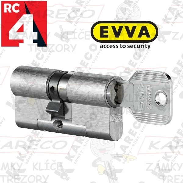 Cylindrická vložka EVVA 4KS 36/36 5 klíčů