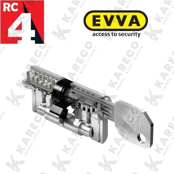 Cylindrická vložka EVVA EPS 51/71mm SYMO 3 klíče EK207