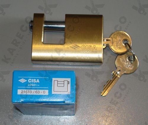  | Visací zámek CISA 21610-63