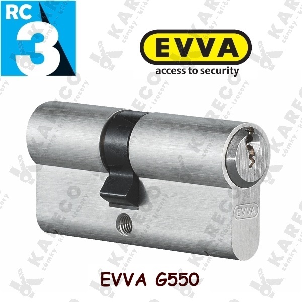 Cylindrická vložka EVVA G550 41/41 5 klíčů 17T