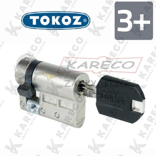 Cylindrická půlvložka TOKOZ PRO 300 10/30 5 klíčů (40mm/10+30)